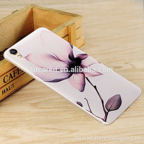 Custom phone cases for flower,Flower Case For R9 ,Back Cover Case For oppo r9